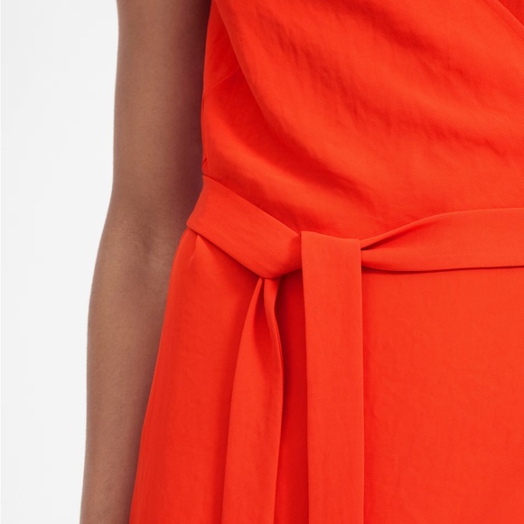 Everlane Japanese Go Weave Midi Wrap Dress - Picture 5 of 14